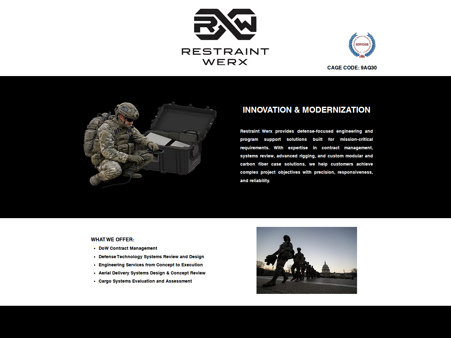 RestraintWerx — original website
